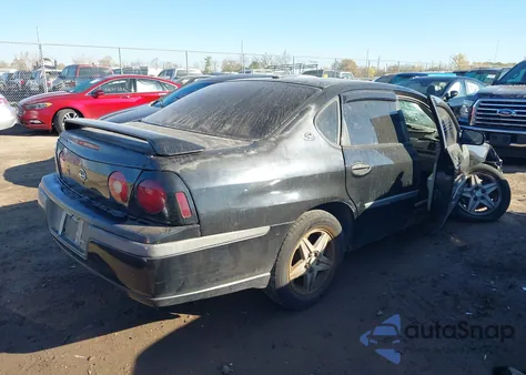 2003 Chevrolet Impala Ls из США, поврежденный, VIN 2G1WH52K539244325